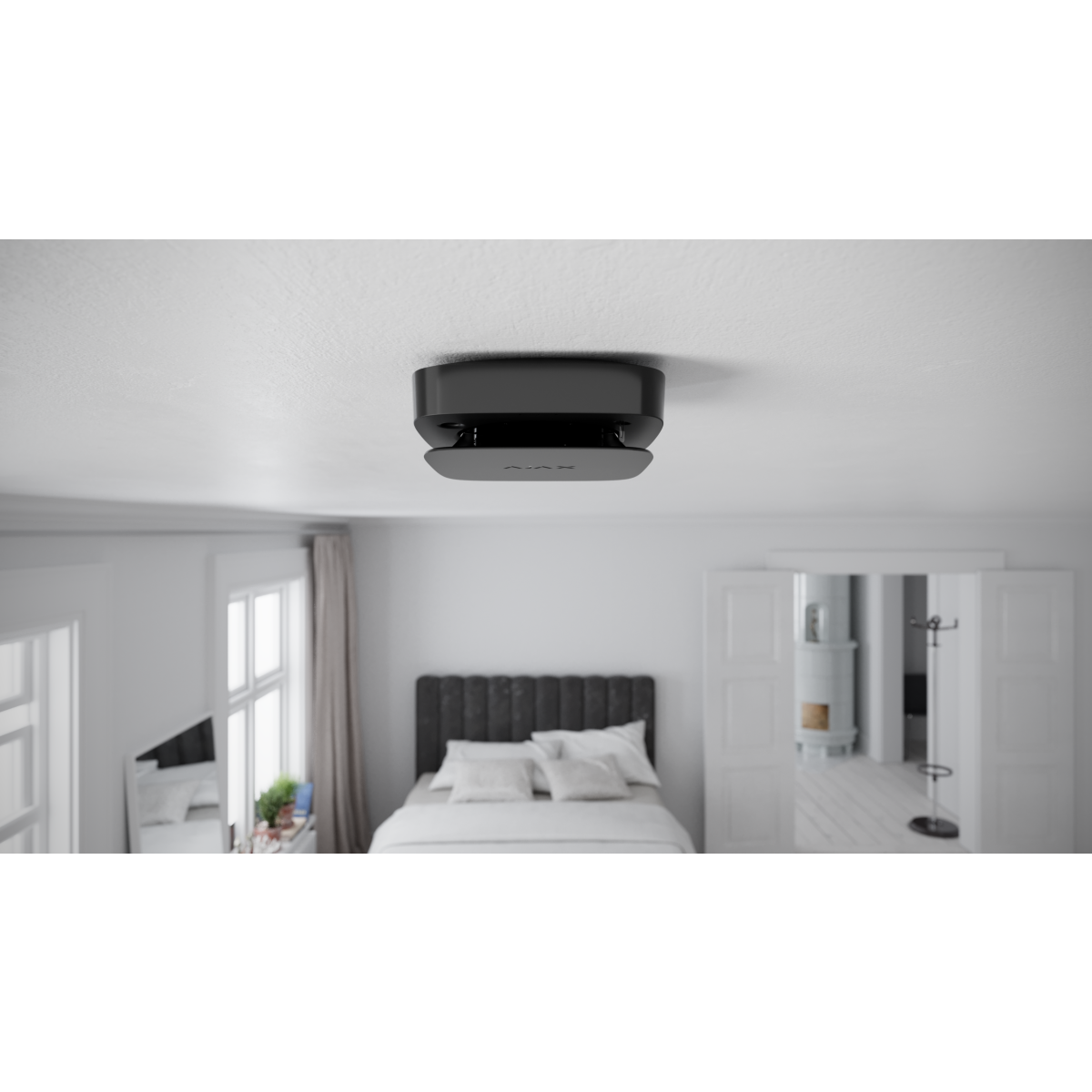 AJAX Melder mit Rauch-, Hitze- und CO-Sensoren - FireProtect 2