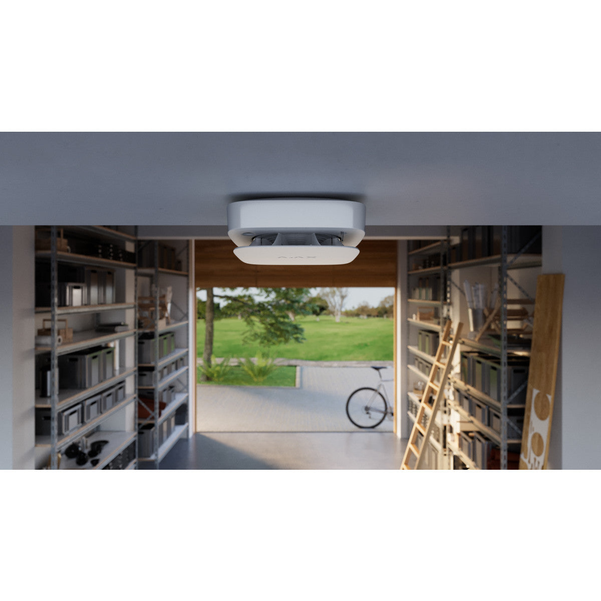 AJAX Melder mit Rauch-, Hitze- und CO-Sensoren - FireProtect 2