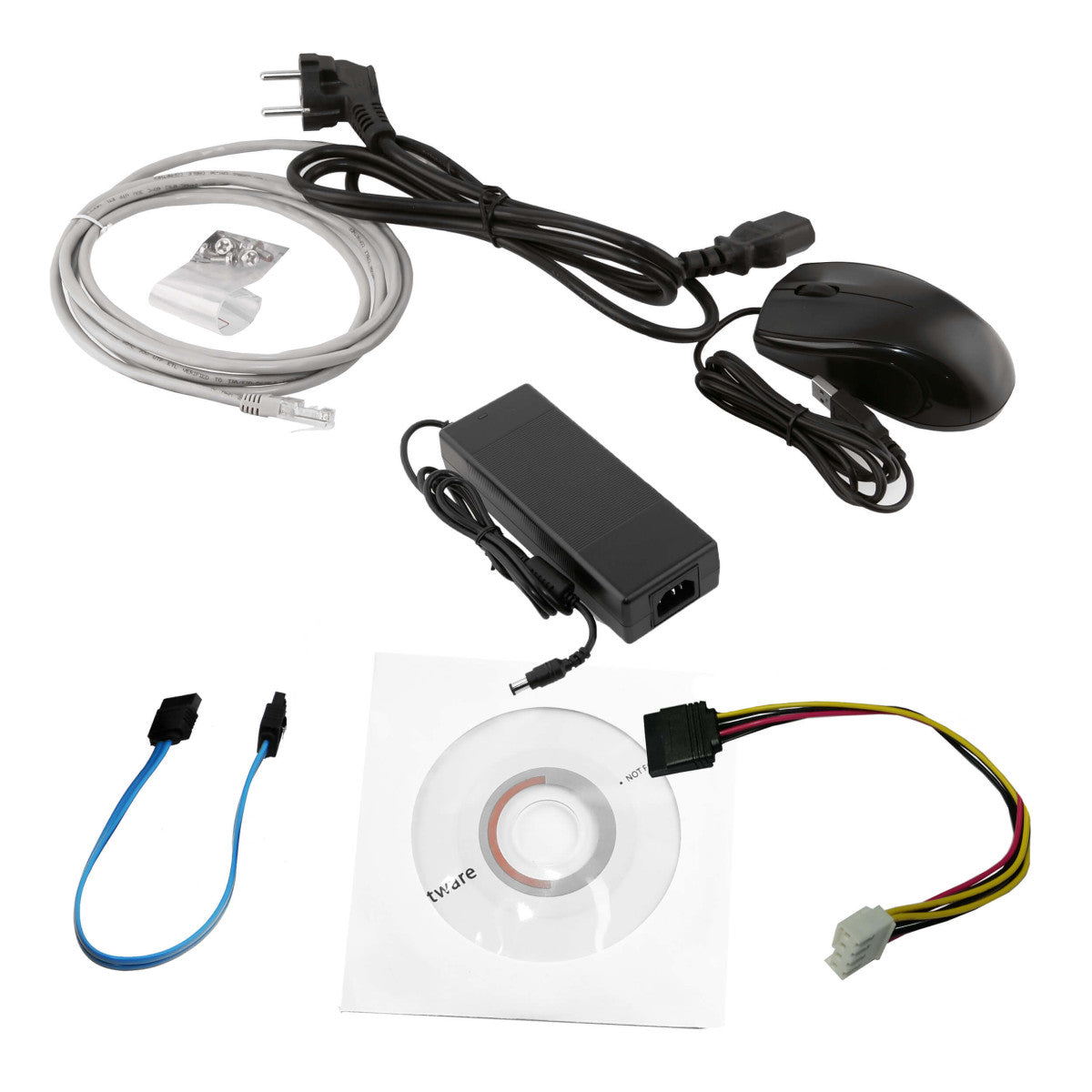 GOLIATH 4 Kanal NVR WiFi IP Rekorder | 4K | 4x bis 2 MP | WPS | H.265+ | Mobile App | WiFi Serie