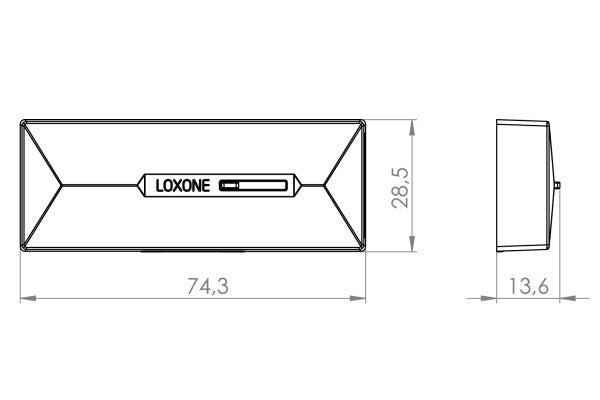 Loxone Tür- & Fensterkontakt Air
