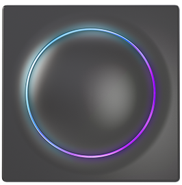 Fibaro Walli Roller Shutter Weiß & Schwarz